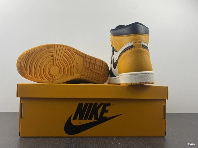 Bmlin High Toe 555088-711 1 Air Yellow Jordan OG 0709